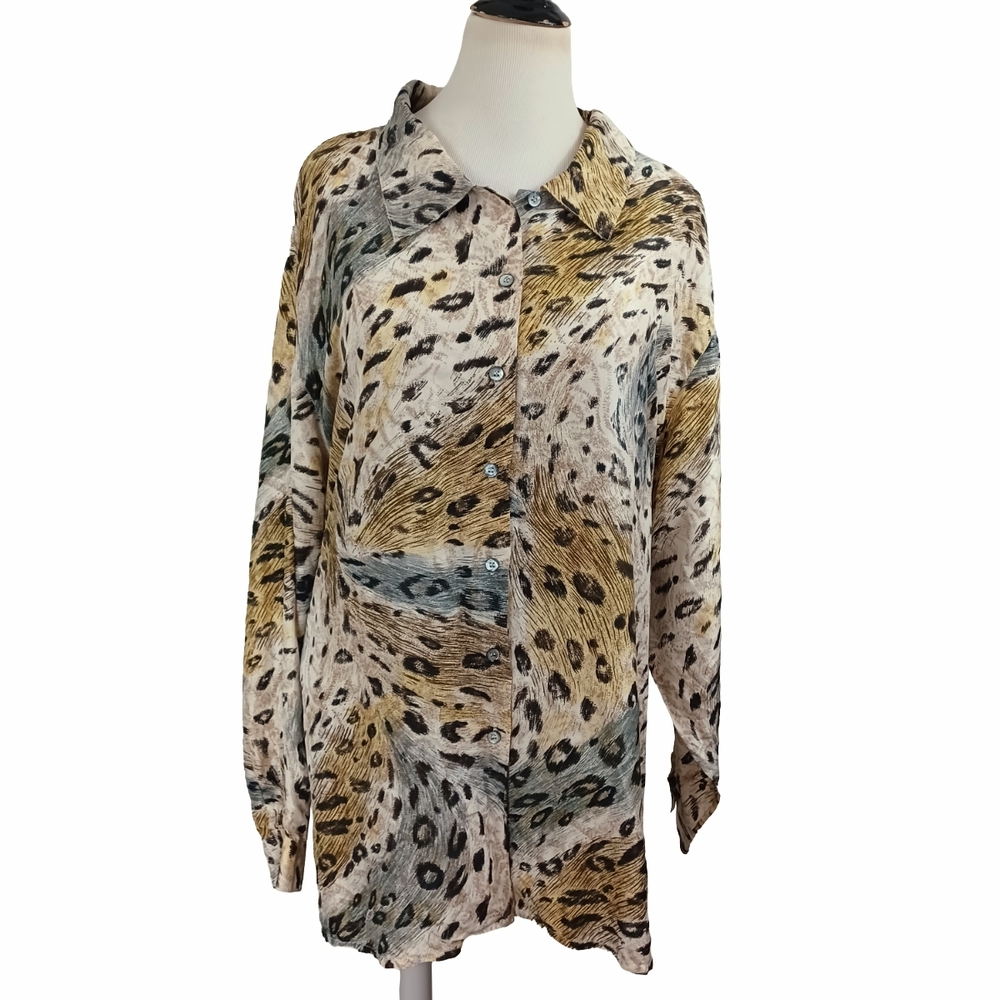 THE AVENUE SILK BLOUSE SIZE 30/32